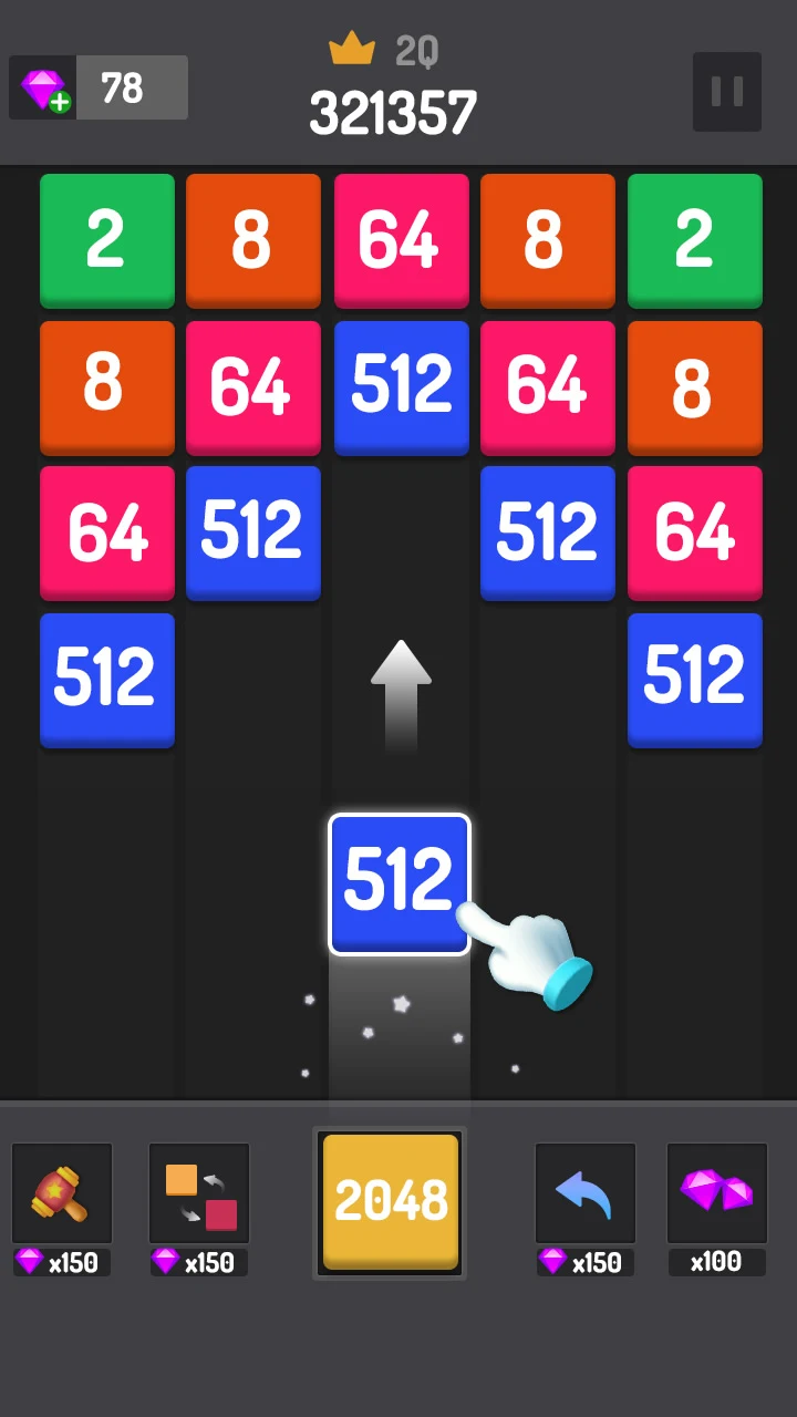 Number Games - 2048 Blocks screenshot