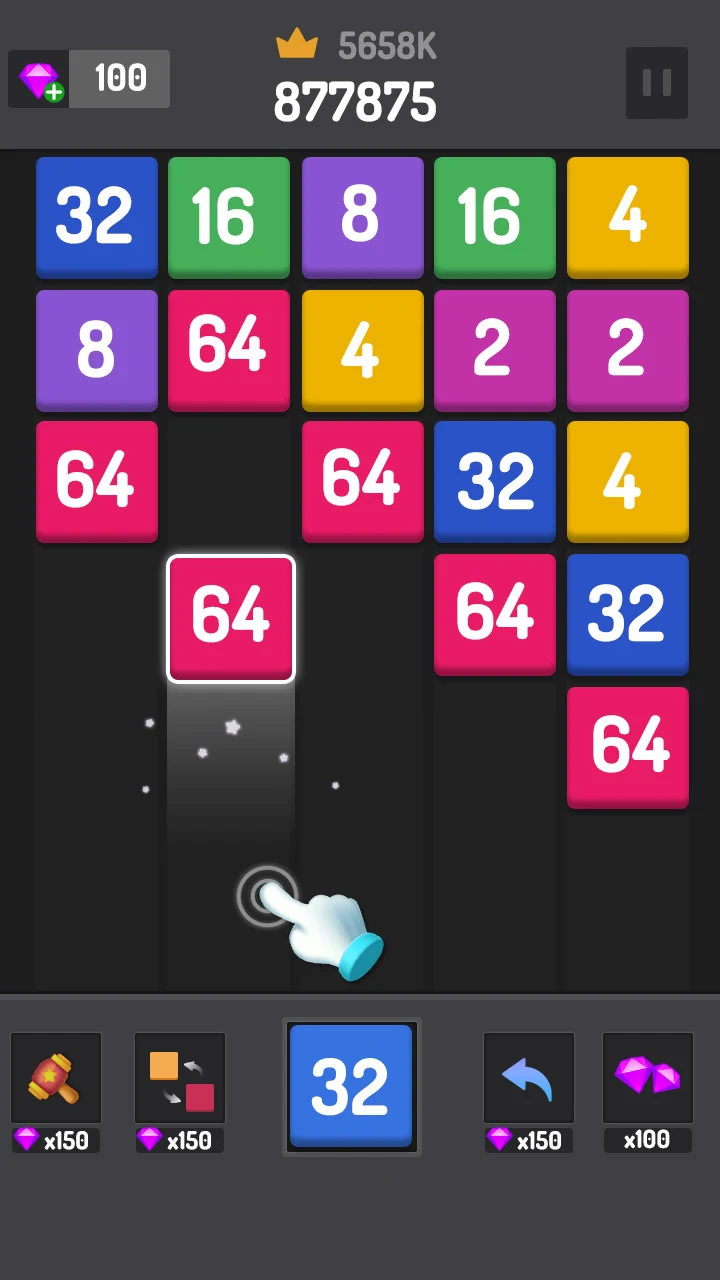 Number Games - 2048 Blocks screenshot