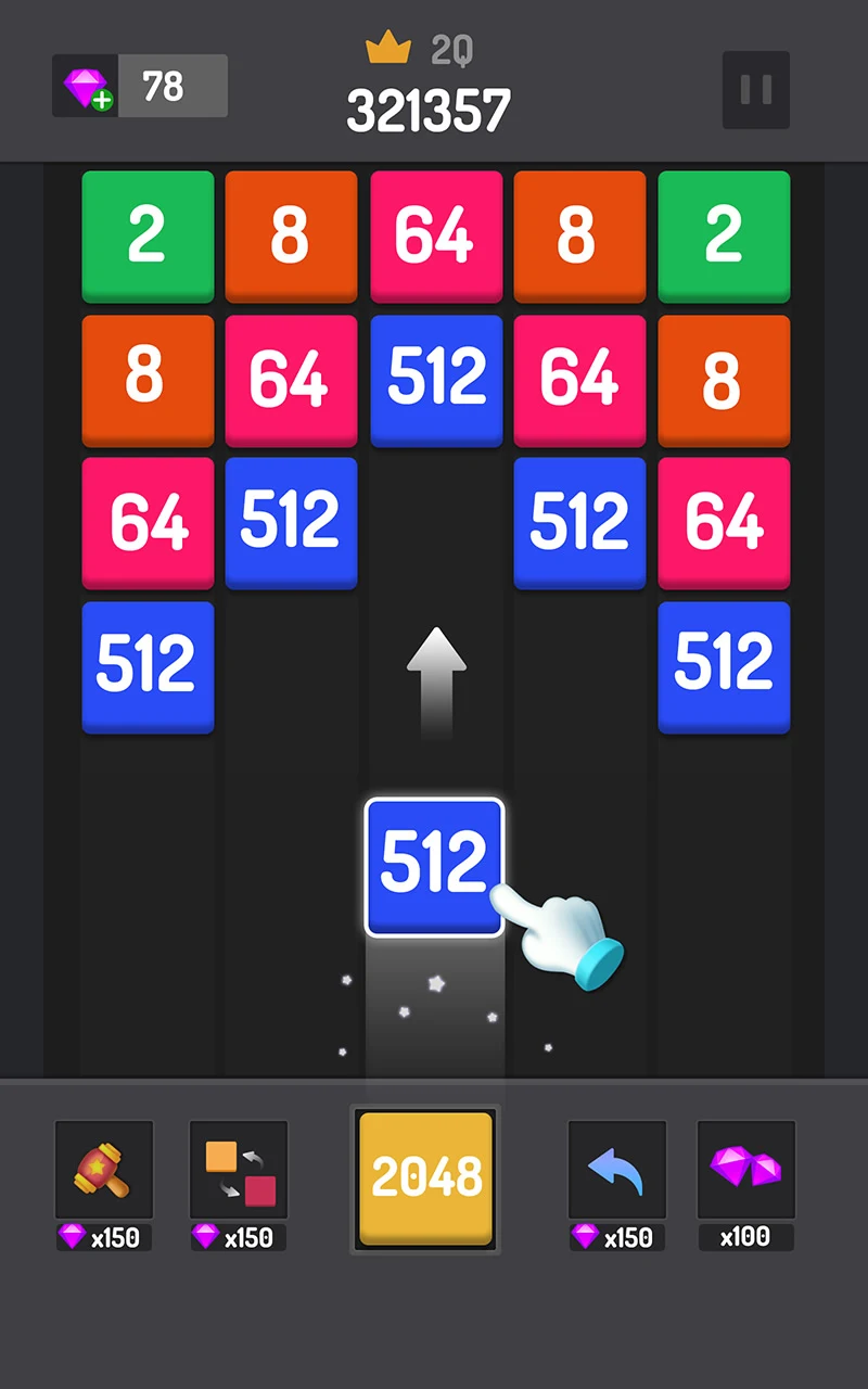 Number Games - 2048 Blocks screenshot