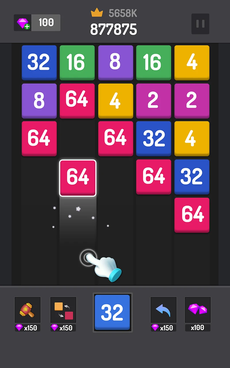 Number Games - 2048 Blocks screenshot