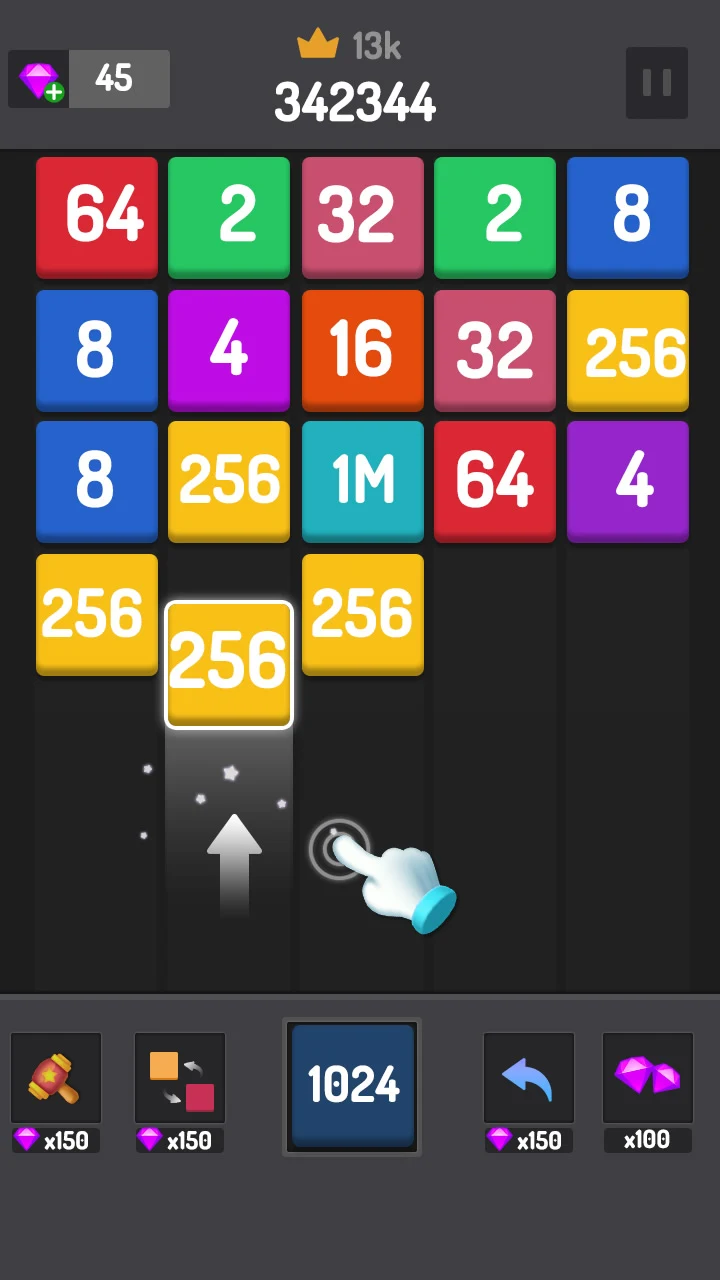 Number Games - 2048 Blocks screenshot